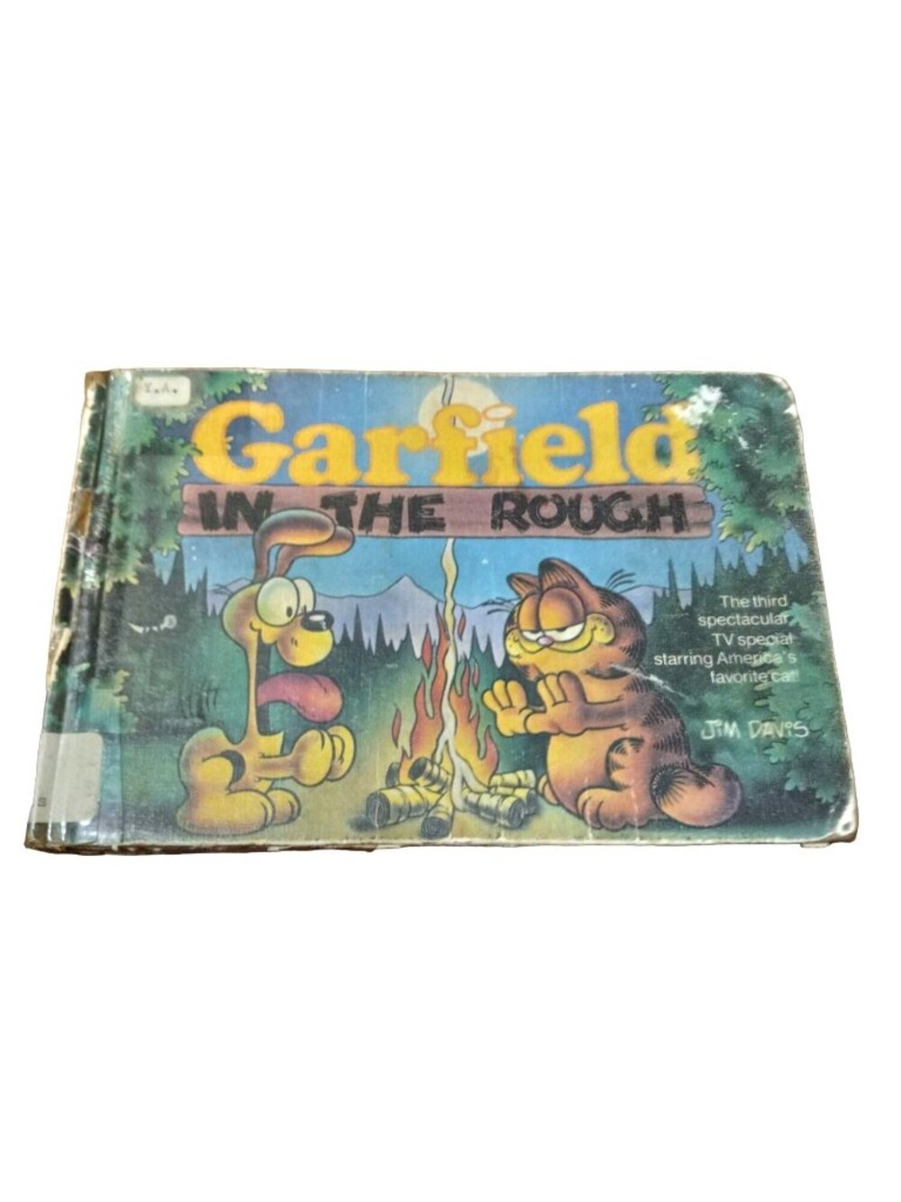 Vtg Garfield in the Rough Book Hardcover 1984 1st Ed Jim Davis Comic Strip